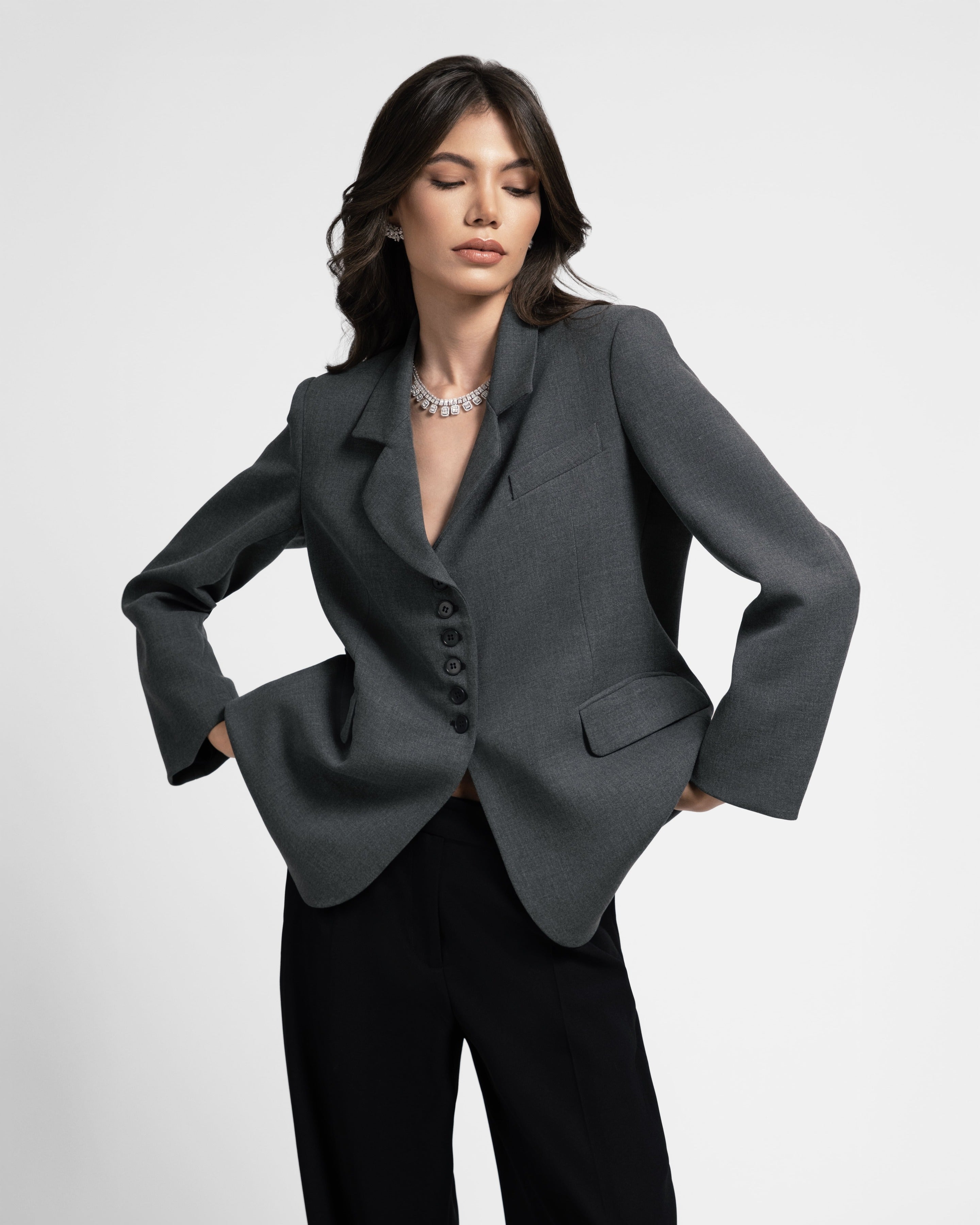 NOBLE GRAY BLAZER