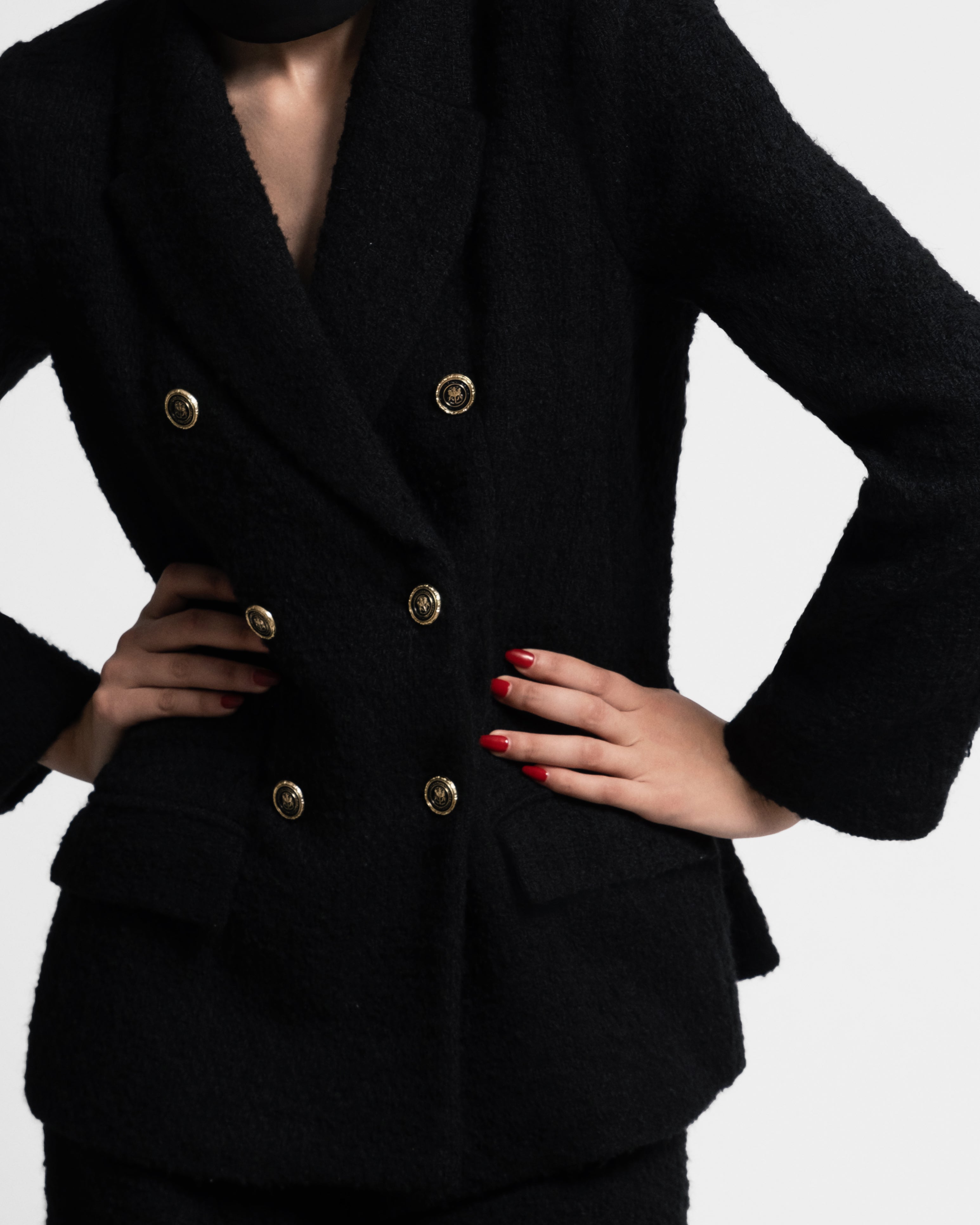 CLASSIC BLACK & TWEED SET