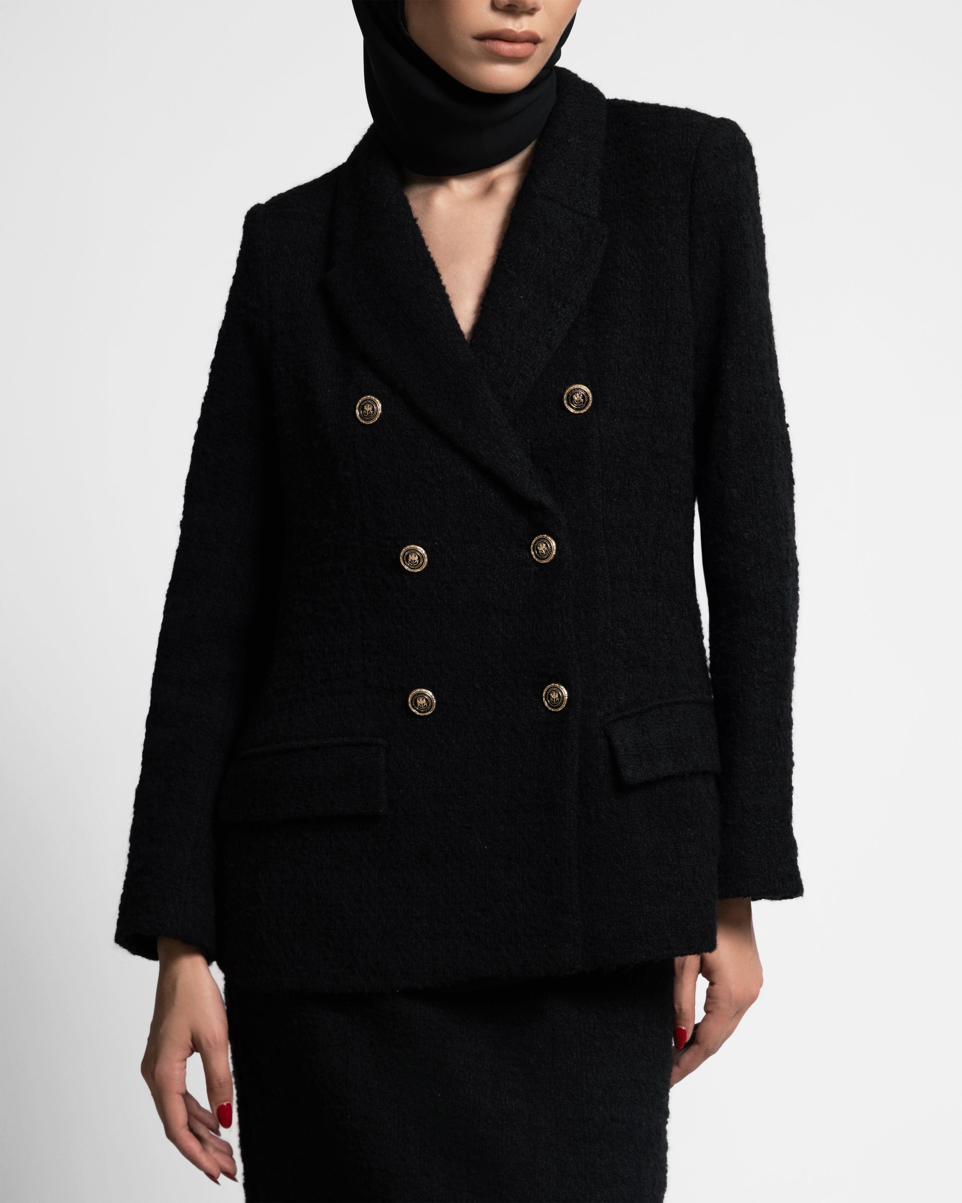 CLASSIC BLACK & TWEED SET
