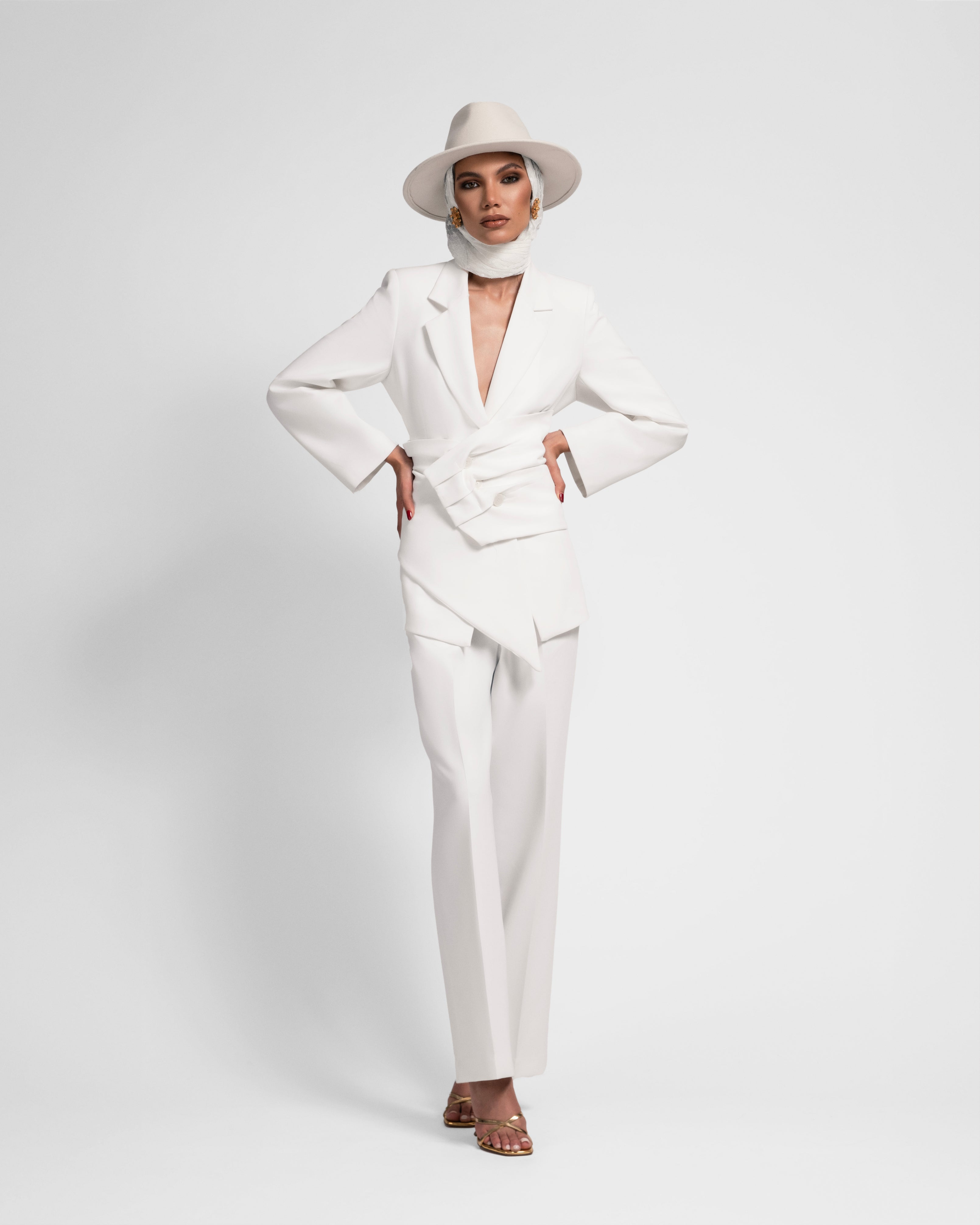 White empress suit