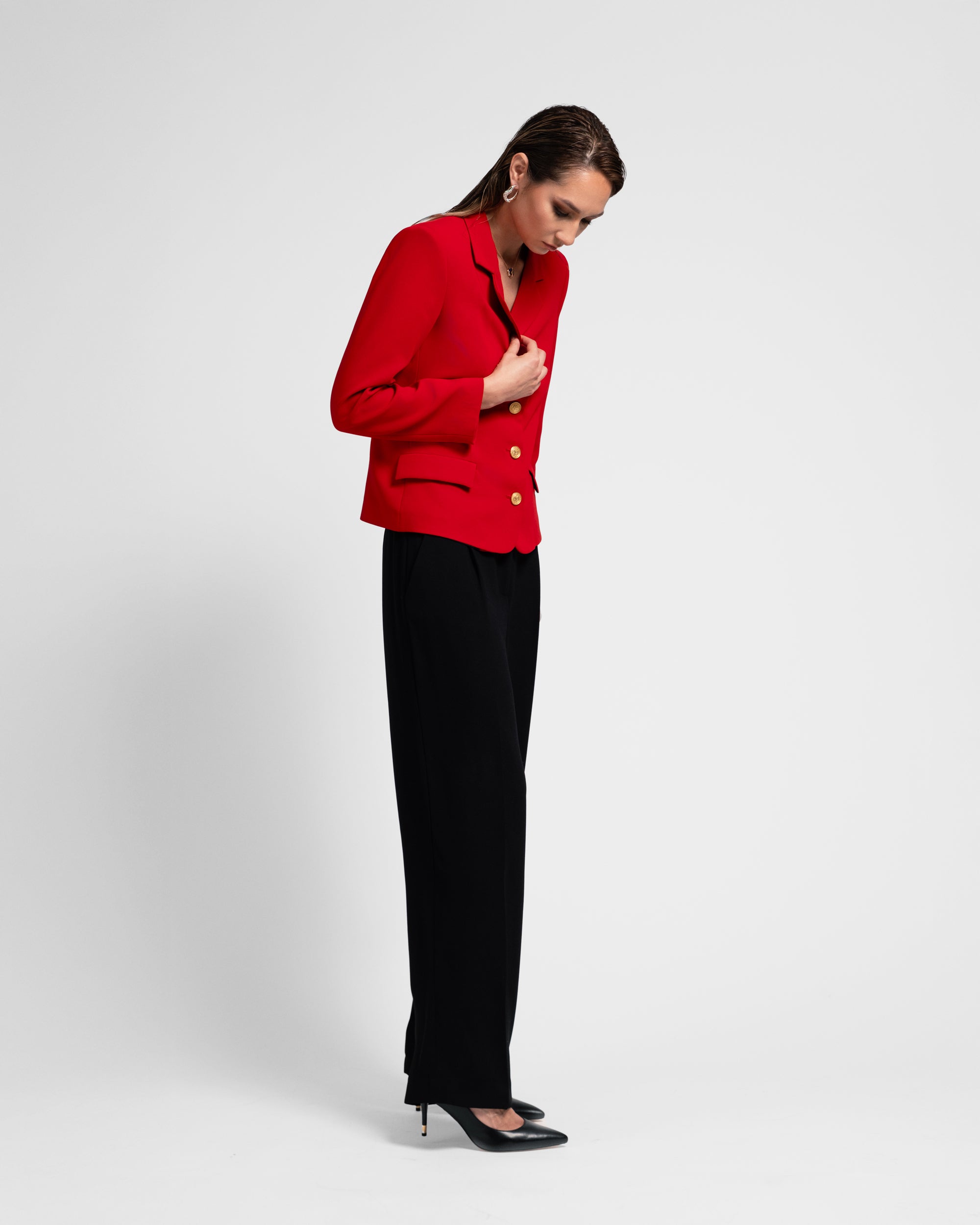SCARLET STATEMENT BLAZER